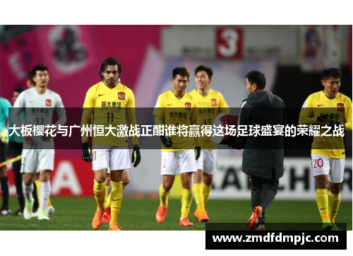 大板樱花与广州恒大激战正酣谁将赢得这场足球盛宴的荣耀之战